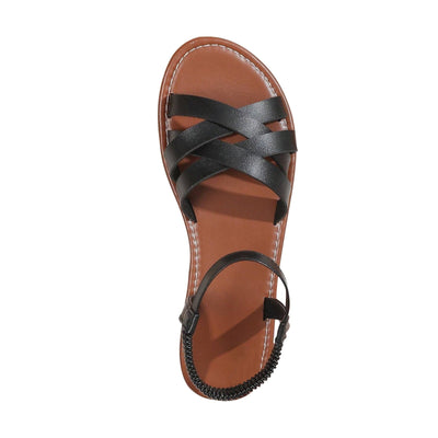 Birgitta | Sommerliche Sandalen mit überkreuzten Bändern