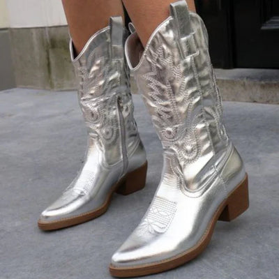 Yolanthe - Klassische Cowboystiefel