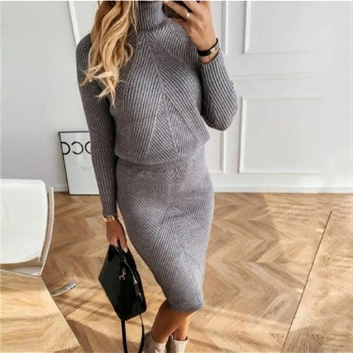 Chloe® | Gemütliches Pullover-Strickkleid