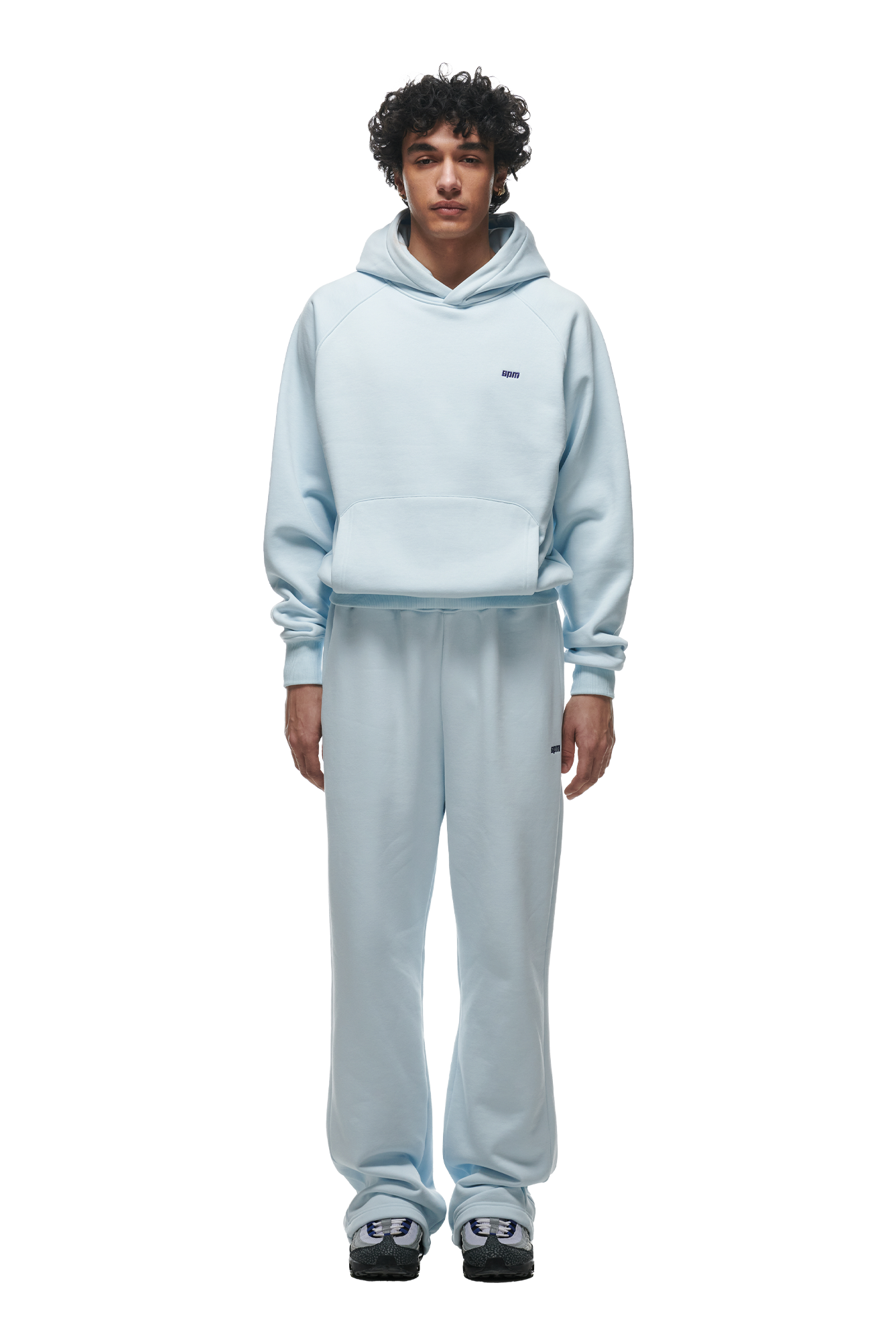 HOODIE ICE BLUE