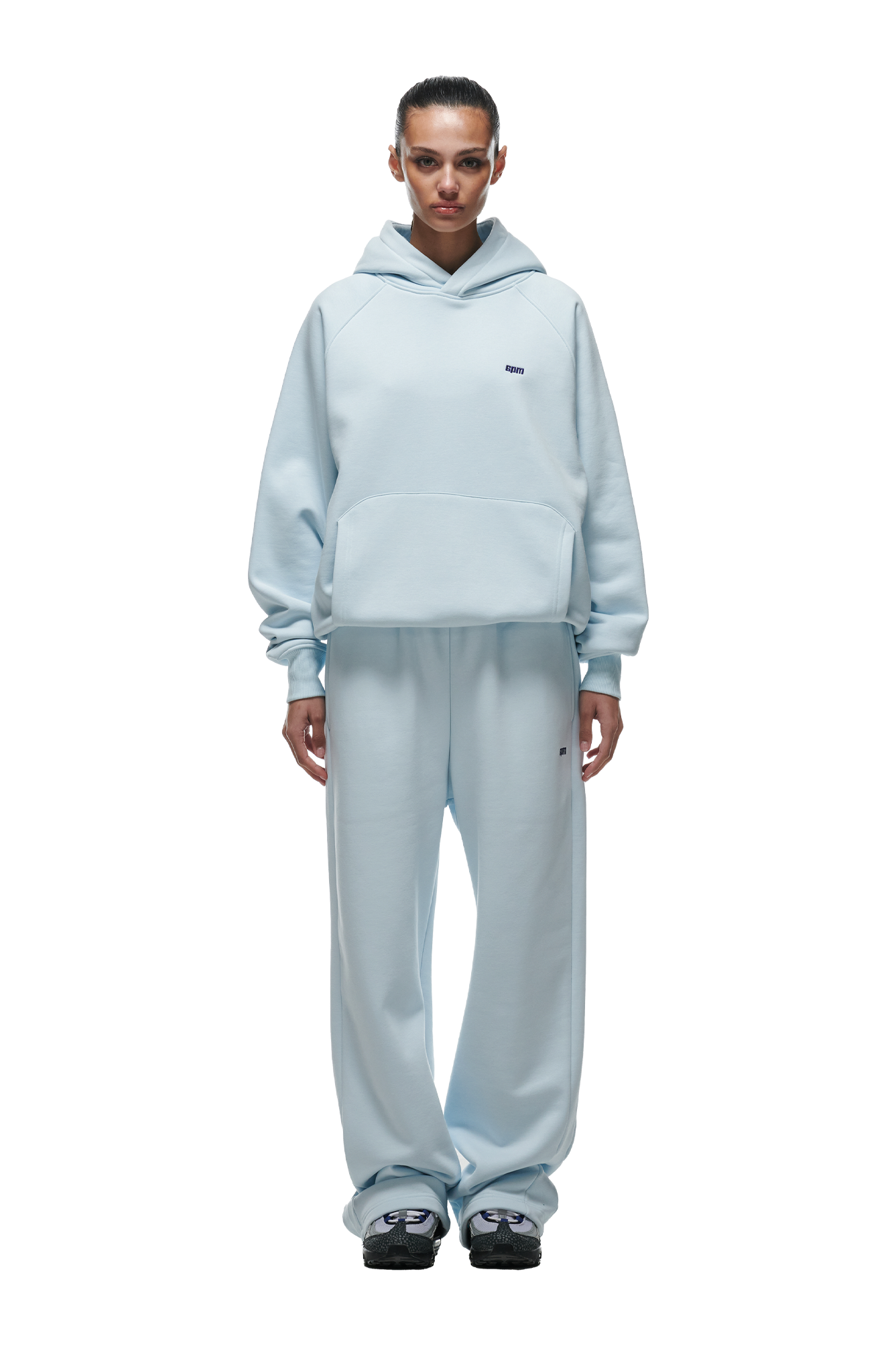 HOODIE ICE BLUE