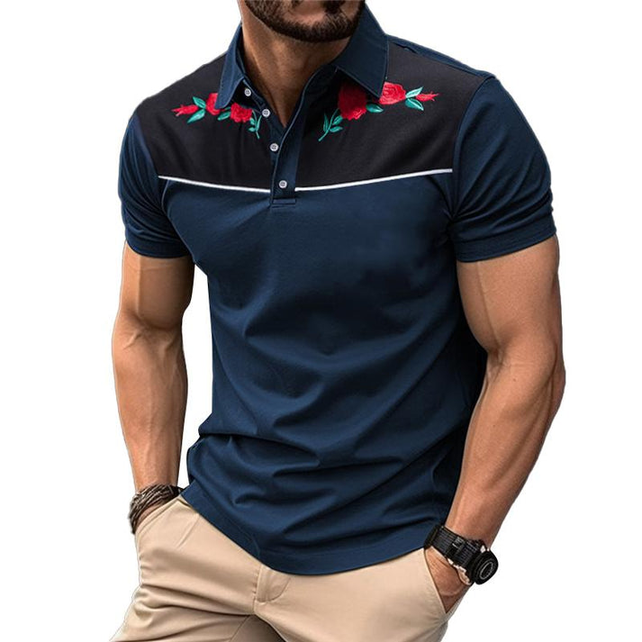 Titanium | herren-poloshirt mit kurzen armeln