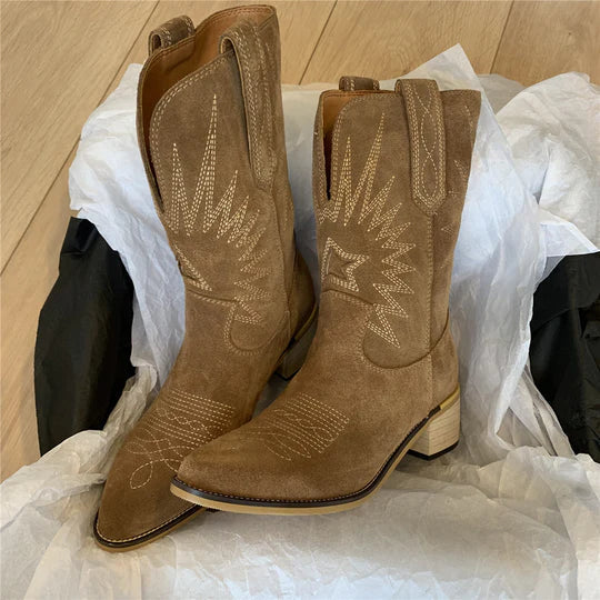 Yolanthe - Klassische Cowboystiefel