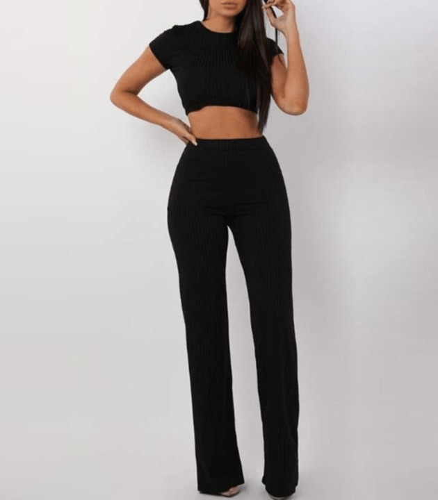 Jasmijn | Kurzarm Top und Hose Set