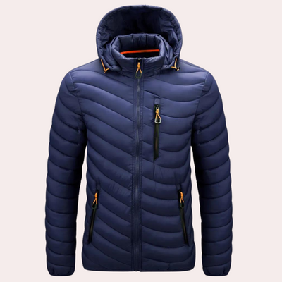 Stylische luxusjacke mit kapuze für herren – bernard