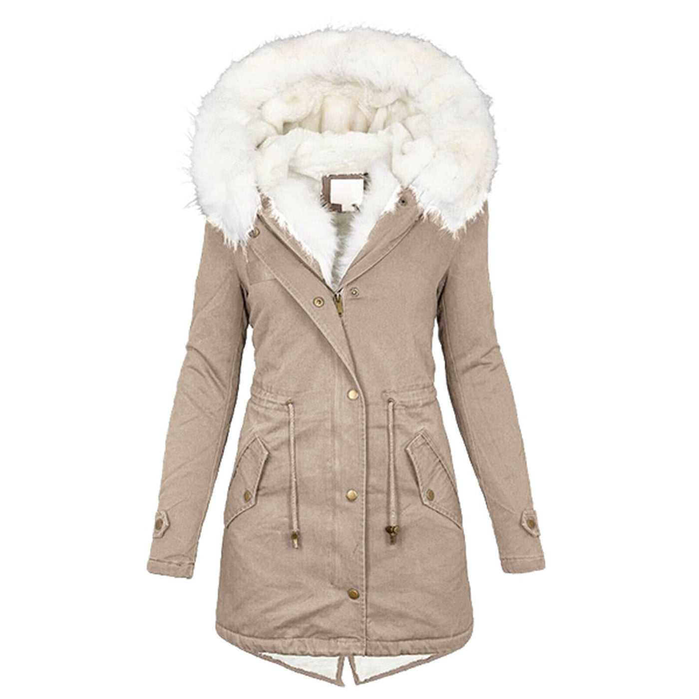 amy - sylish warm winterjacke für damen