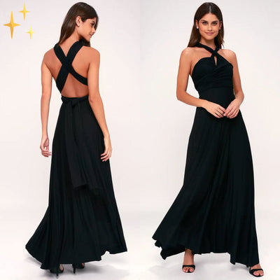 Zoë Multiway Maxi Wickel Sommerkleid mit bis zu 50 Tragemöglichkeiten