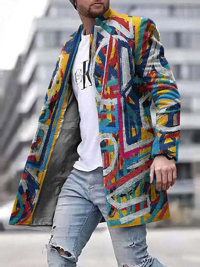 Stilvolle bunte herrenjacke für jeden tag - Herbert