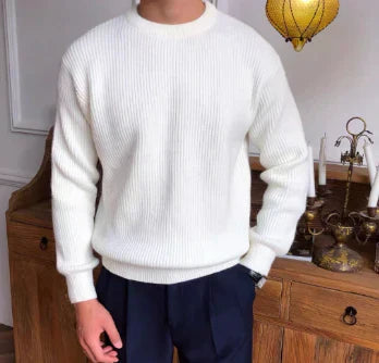 Ce - klassischer herrenpullover mit modernem design