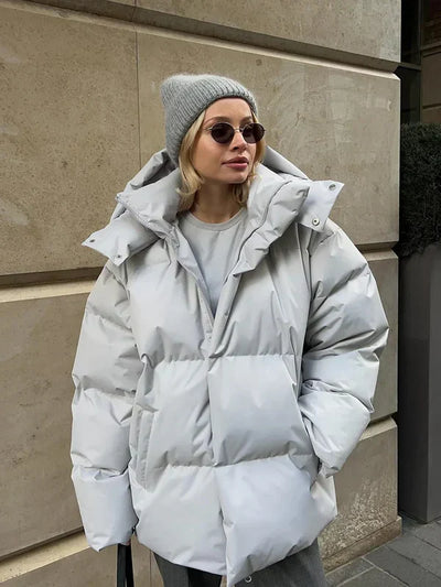 Mollie – stilvolle, lässige damen-pufferjacke