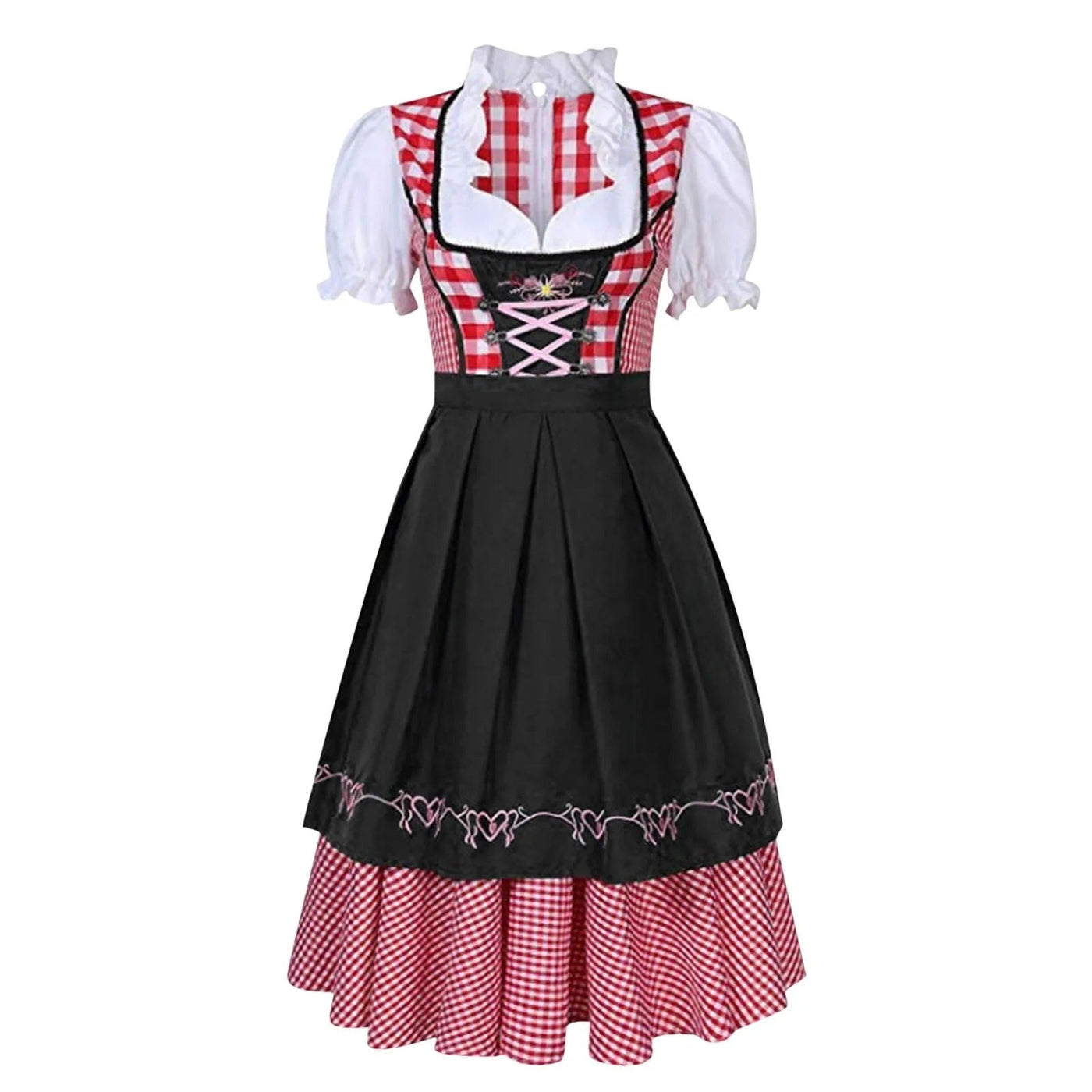 Greta | Traditionelles Dirndl mit Karos für das Oktoberfest