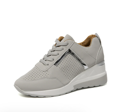 Grau orthopädische schuhe sneaker