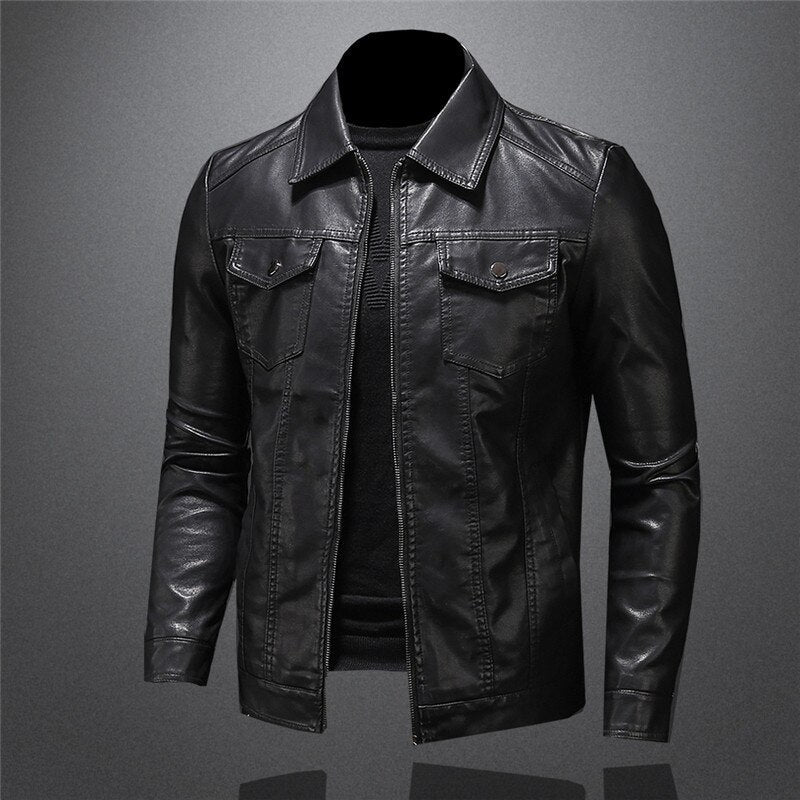 SteelSerpent+ | Leder Biker Jacke